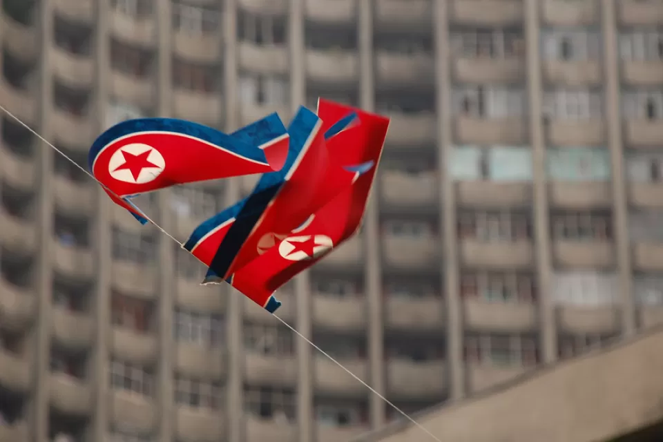 North Korea Flags